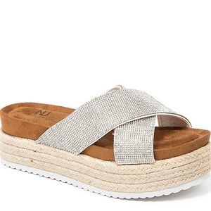 Women espadrille platform sandals